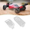 Create idea 2-Pc Stainless Steel Chassis Protection Plates for Front and Rear, Compatible with ARRMA 1/18 Typhon Grom view 4