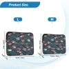 Laptop Sleeve with Cute Cat Paw Print, 15 in, Waterproof Laptop Protective Case view 2