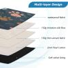 Laptop Sleeve with Cute Cat Paw Print, 15 in, Waterproof Laptop Protective Case view 3
