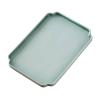 Home Table Service Tray, Exquisite Ceramic Serving Tray, Simple Square Tea Tray for Kitchen Coffee Table Decor view 1
