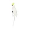 Baoblaze Artificial Parrot Statue, White, 35 cm view 1