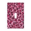 Decorative Leopard-Pattern Light Switch Plate view 1