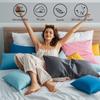Nesture Pillowcases 40 x 70 cm, 2-Pack, Yellow, 100% Microfiber view 2