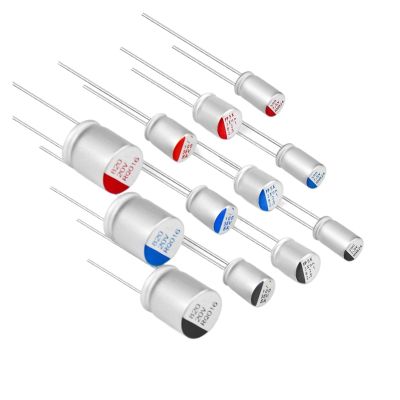 WGJJPQYK 10-Piece Fixed Capacitor for Motherboards and Graphics Cards, 25 V/35 V, 100 µF/270 µF/470 µF (35 V 47 µF, 6×9)