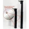 Adjustable Steel Telescoping Furniture Leg, 90 cm, Black view 4