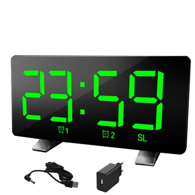 Lancoon Digital Alarm Clock for Nightstand, Large Display