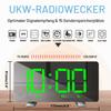 Lancoon Digital Alarm Clock for Nightstand, Large Display view 2