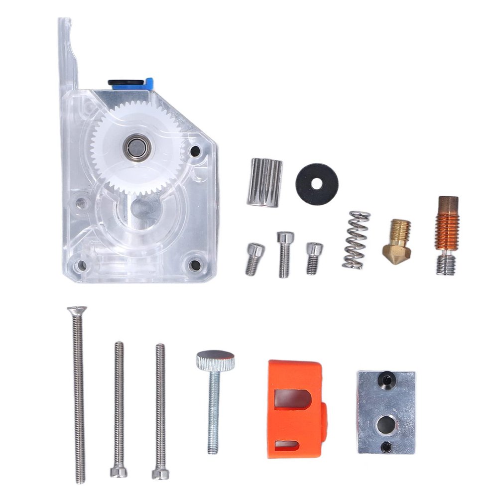 Aluminum Alloy V6 Hotend Extruder Upgrade Kit for Ender 3 3D Printers