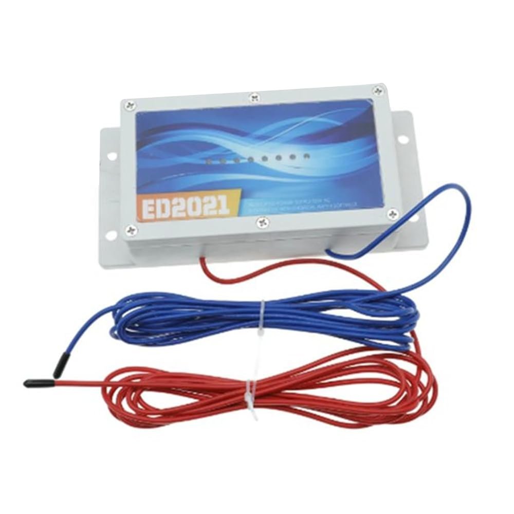 Bamberg Electronic Water Descaler System, Reduces Limescale, Rust and Minerals, Chemical-Free, Easy Installation, EU Plug