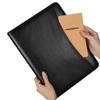 MYRDBT A4 Padfolio, Premium Vegan Leather Business Portfolio with Zipper view 3