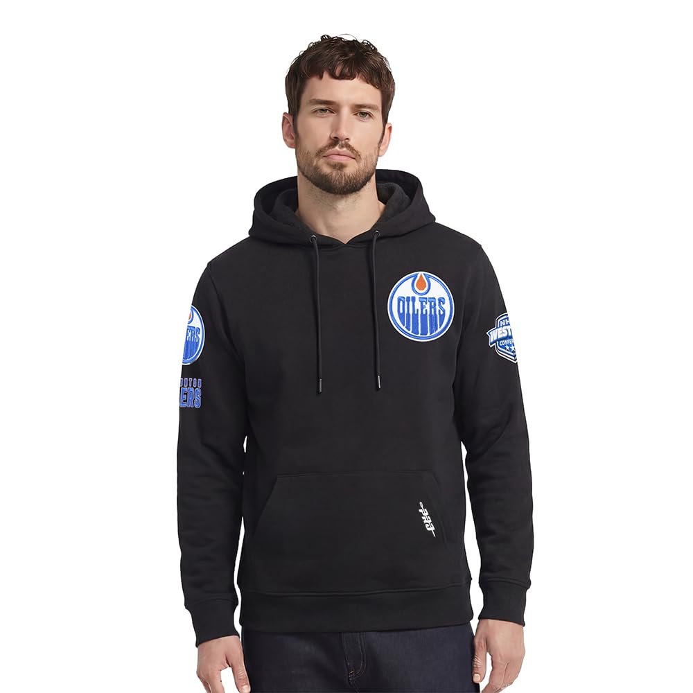 Pro Standard NHL Men's Chenille Cotton Double-Knit Pullover Hoodie