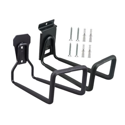 Gadpiparty 2-Pack Wall-Mounted Hooks, Cable Organizer and Storage Hooks for Garage Tools, Brooms and Ladders, Iron