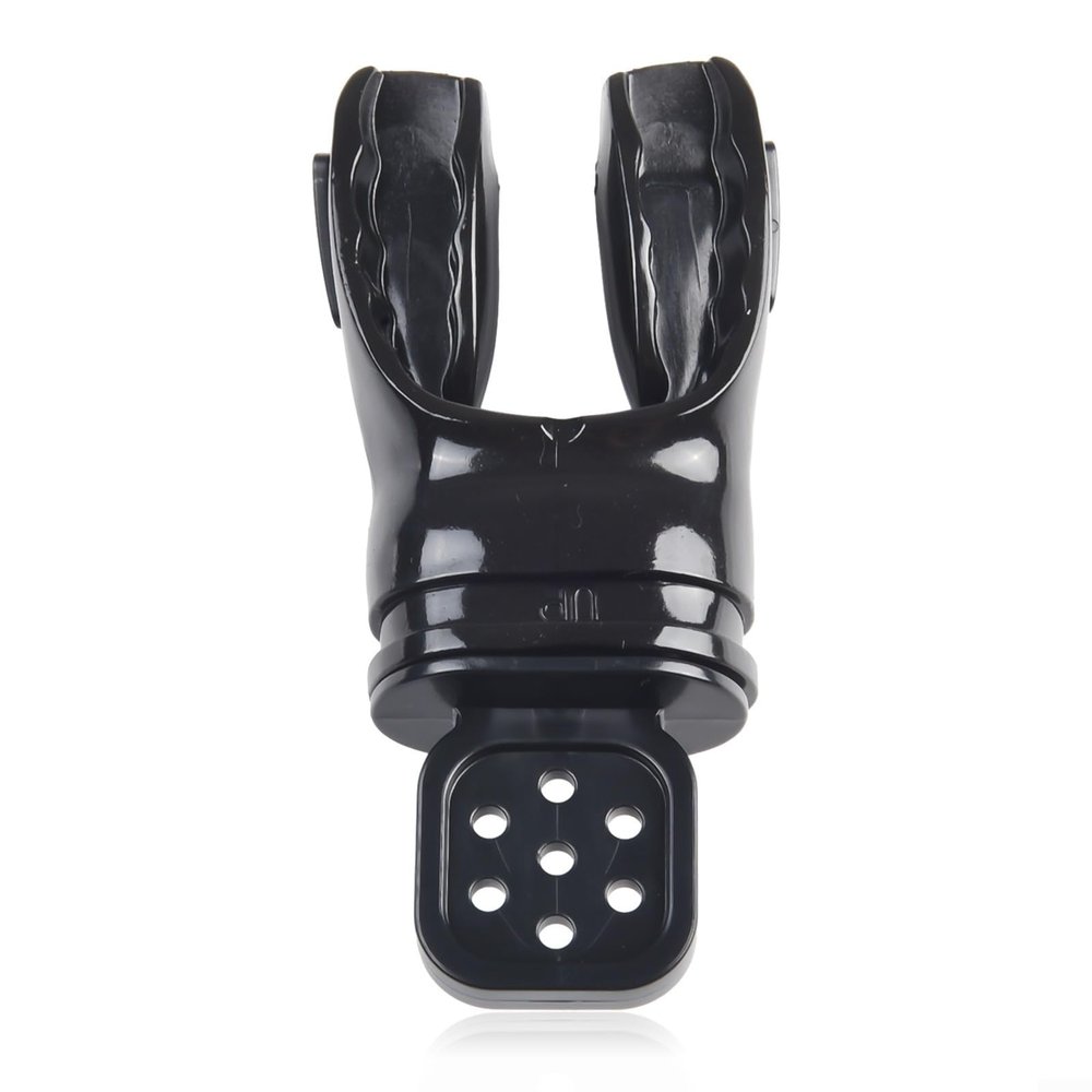 Soft Silicone Snorkel Mouthpiece Without Snorkel, Black