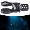 Soft Silicone Snorkel Mouthpiece Without Snorkel, Black view 2