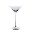 DRW Table Vase with Glass Base, Transparent, 15 x 15 x 40 cm view 1