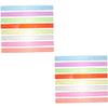iplusmile 16-Piece Colorful Plastic Ruler Set, 12-Inch Measuring Rulers for School, Office, and Creative Projects view 1