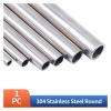 ALBHGSVS 1-Piece 304 Stainless Steel Round Capillary Seamless Straight Tube, OD 15–20 mm, ID 6–18 mm, 500 mm view 3