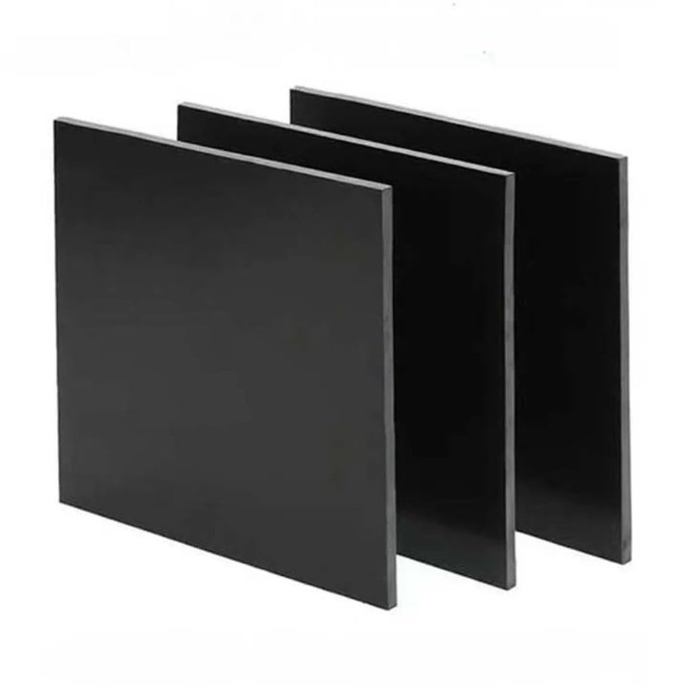 G10 FR4 Epoxy Fiberglass Plate, Black, 350 × 350 mm, 0.2–4 mm Thick
