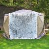 GUOGLZ Party Decoration Camouflage Sun Shade Net, 150D Double-Layer Military Protective Net for Outdoor Use, 3x4 [unit unclear] (2.0 x 12.0 m / 6.5 x 39.3 ft) view 4