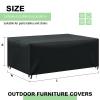 AOFOAE Outdoor Furniture Cover, Waterproof, 80 x 50 x 40 cm, 420D Oxford Fabric view 2