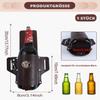 BNREOZA 1-Pc Belt Beer Holder, Leather Beer Bottle Holder, Portable Beer Carrier view 2