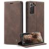 xinyunew Flip Case for Samsung Galaxy S21 Plus, Premium PU Leather Wallet Cover, Coffee view 1