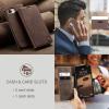 xinyunew Flip Case for Samsung Galaxy S21 Plus, Premium PU Leather Wallet Cover, Coffee view 4