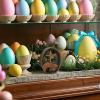 Easter Wooden Ornaments, He Is Risen Empty Tomb Scene view 3