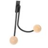 CIYODO 2-Pack Door Hooks, Nail-Free Installation, Double-Sided Design view 3
