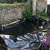 HDPE 0.12 mm Pond Liner, Flexible Garden Pond Membrane, Black (Size: 7 x view 4