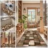 Tehocwiz Washable Non-Slip Runner Rug, 50 x 90 cm view 1