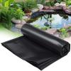 DZZTHSH Pond Liner for Koi and Fish Ponds, Flexible 0.2 mm Waterproof Garden Pool Membrane for Landscaping, Water Features, Streams and Fountains, Black view 1