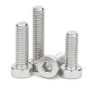 HEXHUASR 350-Piece M2–M10 304 A2-70 Stainless Steel DIN 7984 Low-Profile Socket Head Screws view 4