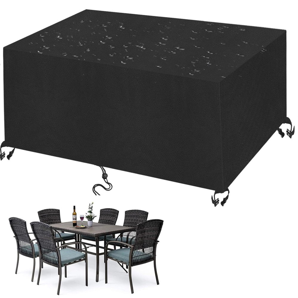 FKKJPJ 2-Seater Garden Bench Cover, 270 x 190 x 83 cm