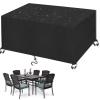 FKKJPJ 2-Seater Garden Bench Cover, 145 x 135 x 73 cm view 1