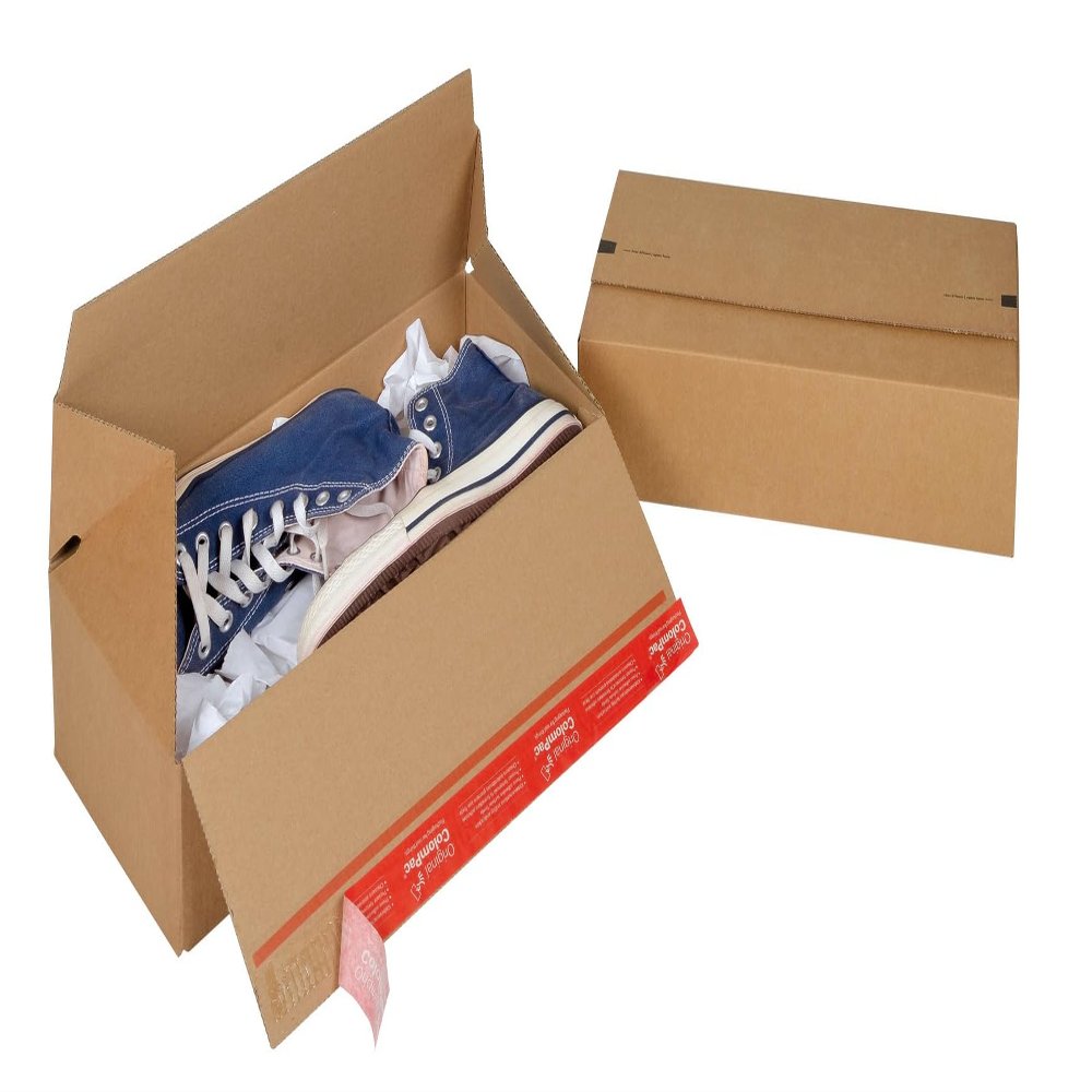 packster 60x Security Auto-Bottom Shipping Box, 400 x 200 x 100 mm