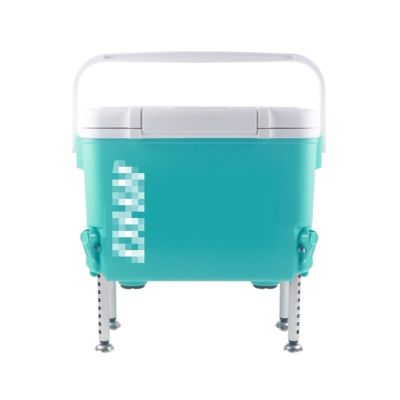 TOTIKI Fishing Tackle Box, Small Multifunctional Bucket for Sea Fishing, Live Bait, Fish and Shrimp, Blue