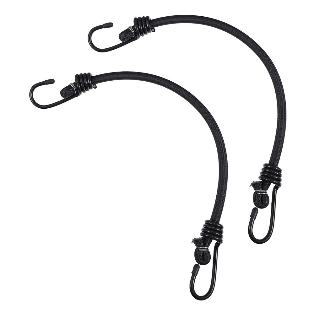 LIFKOME Outdoor Elastic Bungee Cords with Hooks, 2 Pieces