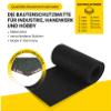 GMP Construction Protection Mat 5 mm x 20 cm x 7 m | Terrace Pad Roll | Scaffolding Underlay | WPC, Tile and Decking Substructure | Various Sizes | Rubber Granulate view 2