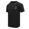 Pro Standard Men's NBA Charlotte Hornets Classic 3BK S/S Tee, Triple Black, 2XL view 3