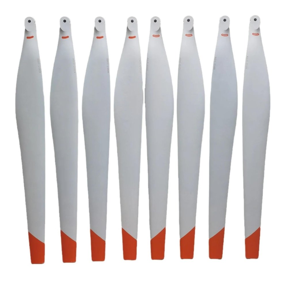 YTVFSEB T50 Drone R5413U/R5415L Carbon Fiber Nylon Folding Paddle Propellers for D-JI T50 CW/CCW Agricultural Drone, 5413U Props, 8 Pcs