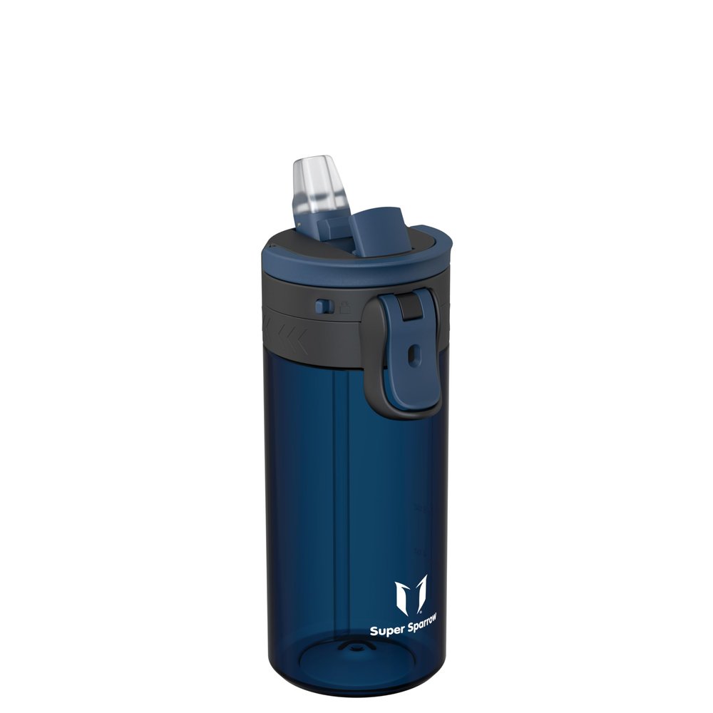 Sparrow Kids' Water Bottle 500 mL - TouchFlow Tritan, BPA-Free, Leak-Resistant