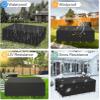 WUDUM Outdoor Furniture Cover, 600D Oxford Fabric, 300 x 200 x 85 cm view 3