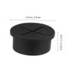 Round Plastic Cable Grommets, 10-Pack for Desks and Walls view 2