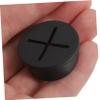 Round Plastic Cable Grommets, 10-Pack for Desks and Walls view 3