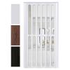 Transparent Acrylic Accordion Door for Kitchen, Laundry Room, Closet, PVC Folding Door, Interior Room Divider, Easy-Glide, 142.2 x 203.2 cm view 1