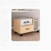 CJHFR472SG Printer Stand with Drawer, Mobile Office Organizer, Natural view 4