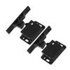 VINTORKY 2-Pack Black ABS Cabinet Latches for RVs, Prevents Accidental Opening, for RV Drawers and Storage Compartments view 1