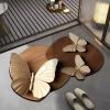 Floor Mat with Butterfly Motif, Realistic Butterfly Design view 2