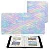Photo Album Binder with Self-Adhesive Pages, Shimmering Rainbow Scale Design view 2